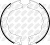 NIBK FN0702 FN0702_колодки барабанные!\ KIA Mohave 3.0CRDi/3.8i 4WD 08&gt;