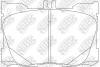 NIBK PN0695 PN0695-NIBK_колодки дисковые передние!\ MB GLC X253/C253 15&gt;