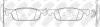 NIBK PN0773 Колодки пер.LADA X-Ray 1.6 1.8 16-/ RENAULT Clio IV 1.5 13-/ Sandero 1.6 16-