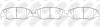 NIBK PN0789 PN0789_колодки тормозные дисковые передние!\ Hyundai Santa FE/Genesis, Kia Sorento/Mohave/Carnival