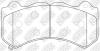 NIBK PN0801 PN0801_колодки тормозные дисковые передние!\ Chevrolet Camaro/Jeep Grand Cherokee/Nissan GT-R