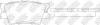 NIBK PN1522S PN1522S-NIBK_колодки дисковые задние! PERFORMANCE\ ToyotaCamry ACV40 06&gt;