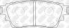 NIBK PN3815 PN3815-NIBK_колодки дисковые задние!\ Mitsubishi Outlander 2.4 13&gt;/Eclipse Cross 1.5 17&gt;