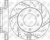 NIBK RN1220DSET RN1220DSET_диск тормозной передний !перфорированный\ Toyota Land Cruiser4.0/3.0D-4D 03&gt;