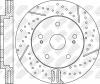NIBK RN1244DSET RN1244DSET_диск тормозной передний !перфорированный\ Lexus GS 3.0/4.3 05&gt;