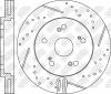 NIBK RN1406DSET RN1406DSET_диск тормозной передний !перфорированный\ Honda Accord 2.4 08&gt;