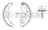 ZEKKERT BK4470 Колодки тормозные Renault Logan 04-15, Sandero 09- (-ABS) задние барабанные 180 x 40 Zekkert