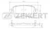 ZEKKERT BS1004 Колодки тормозные Nissan Interstar (X70) 02-; Opel Movano 98- задние дисковые (GDB147) Zekkert