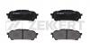 ZEKKERT BS1223 Колодки тормозные Subaru Forester (SG) 02-, Impreza (GD, GG) задние дисковые (GDB3395) Zekkert
