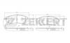 ZEKKERT BS1225 Колодки тормозные Ford Ranger I, II 99-; Mazda B-Serie II- передние дисковые (GDB3403) Zekkert
