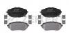 ZEKKERT BS1245 Колодки тормозные Toyota Corolla (E180) 13-, Auris (E180) 12- передние Zekkert