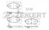 ZEKKERT BS1245 Колодки тормозные Toyota Corolla (E180) 13-, Auris (E180) 12- передние Zekkert