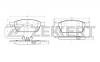 ZEKKERT BS1249 Колодки тормозные Ford Focus III 12-, Kuga II 13-, Tourneo Connect 13- передние Zekkert