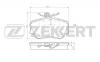 ZEKKERT BS2868 Колодки тормозные MB C-Class (W202) 93-, C-Class (S202) 96- передние дисковые (GDB1094) Zekkert