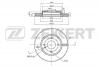 ZEKKERT BS5312 Диск тормозной ZEKKERT BS5312 перед. вентил. (257,9 x 44 x 23) Ford Fiesta V, VI 08-