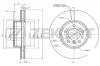 ZEKKERT BS5603 Диск тормозной BMW 5 (E60) 03-10, 6 (E63) 03-10 передний 324 x 30 Zekkert