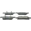 FEBEST &quot;1601-166F&quot; КОЛОДКИ ТОРМОЗНЫЕ ПЕРЕДНИЕ