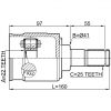 FEBEST 2211FBMTLH ШРУС ВНУТРЕННИЙ 22X41X25