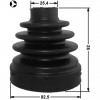 FEBEST 2715-S80T ПЫЛЬНИК ШРУС ВНУТРЕННИЙ КОМПЛЕКТ 82.5X92X25.4
