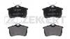 ZEKKERT BS-1736 Колодки торм.диск. зад