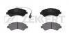 ZEKKERT BS-1471 Колодки торм.диск. перед