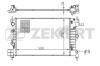 ZEKKERT MK1555 Радиатор охл. дв. ZEKKERT MK1555 Chevrolet Aveo (T300) 11-  Opel Mokka 12-