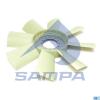 SAMPA 04139901 Крыльчатка гидромуфты Scania 2/3 серия (8 лопастей)