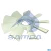 SAMPA 04141001 Вентилятор Scania 124/144 (крыльчатка)