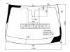 AGC 4591AGN 4591AGN стекло ветрового окна (зеленое) XRAY AGC
