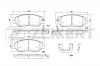 ZEKKERT BS1291 Колодки тормозные