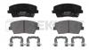 ZEKKERT BS1306 Колодки торм. диск. передн.