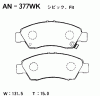 AKEBONO AN-377WK Тормозные колодки дисковые