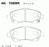 AKEBONO AN-708WK Тормозные колодки дисковые