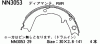 AKEBONO NN3053 AKEBONO NN3053 Колодки торм стоян LANCER (GS8479)