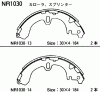 AKEBONO NR1030 Тормозные колодки барабанные