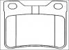 AKYOTO AKD-1042 Колодки задние