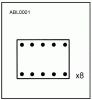 ALLIED NIPPON ABL0001 Накладки тормозные