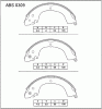 ALLIED NIPPON ABS0309 Колодки задние барабанные
