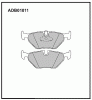 ALLIED NIPPON ADB01011 Колодки тормозные дисковые