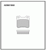 ALLIED NIPPON ADB01060 Колодки тормозные дисковые