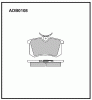 ALLIED NIPPON ADB0108 Колодки задние