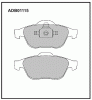 ALLIED NIPPON ADB01115 ADB01115 Колодки AN