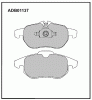 ALLIED NIPPON ADB01137 Колодки дисковые