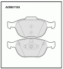 ALLIED NIPPON ADB01150 Колодки дисковые