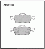 ALLIED NIPPON ADB01153 Колодки дисковые