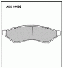ALLIED NIPPON ADB01190 Колодки задние