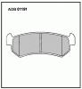 ALLIED NIPPON ADB01191 Колодки дисковые
