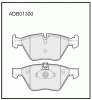 ALLIED NIPPON ADB01300 Adb01300 колодки тормозные дисковые allied nippon