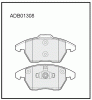 ALLIED NIPPON ADB01308 Adb01308 колодки тормозные дисковые allied nippon