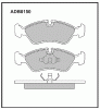 ALLIED NIPPON ADB0150 Колодки передние